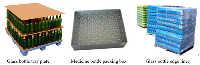 Application of PP Plastic Hollow Corrugated sheet/Plate in Packaging of Glass Bottles