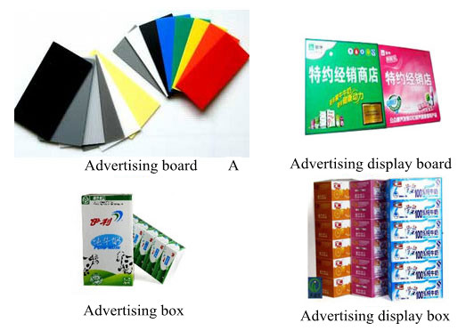PP Plastic hollow sheet machine for making Advertising Decoration and Advertising Printing sheet