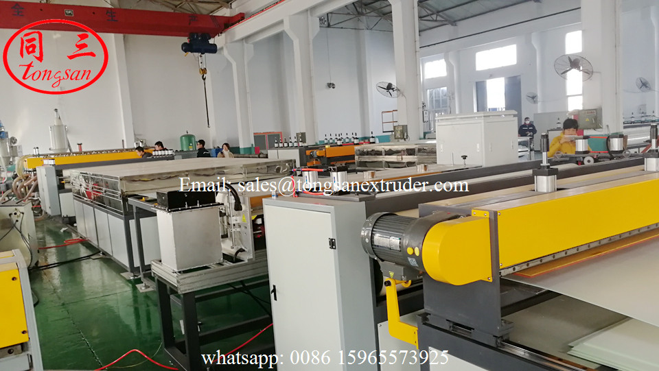 TS-2600 PP Corrugated Plate Extrusion Line