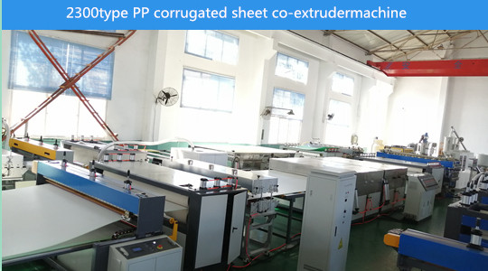 pp hollow board production line
