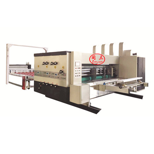 Automatic printing and die cutting machine