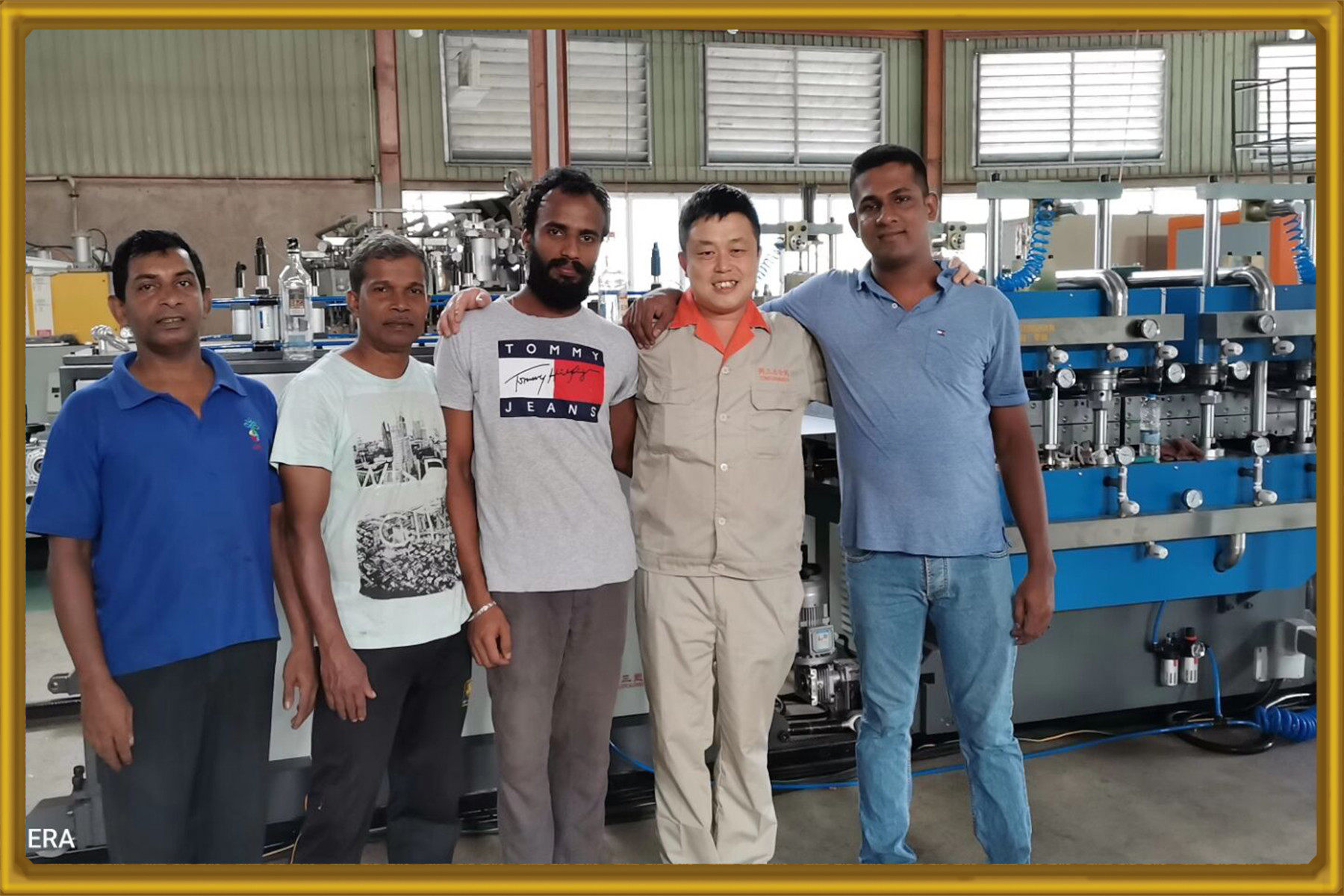PP  hollow sheet machine Installation and commissioning