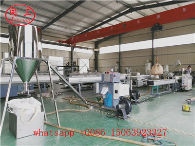 Plastic cold cutting granulating production line
