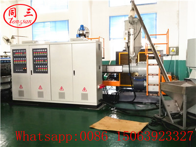 Single screw extruder SJ120 for PP hollow corrugated sheet