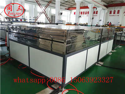 Heating oven device for PP hollow corrugated sheet