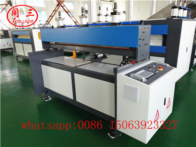 Cutting machine for PP hollow sheet machine: automatic