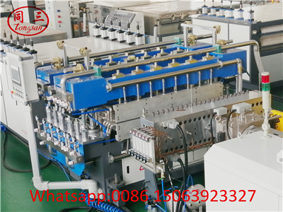 PP hollow sheet machine in Tongsan