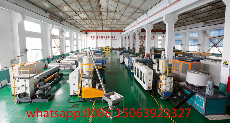 Qingdao Tongsan pp hollow sheet  machine workshop