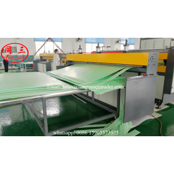 PP corrugated sheet making machine/PP corrugated sheet production line