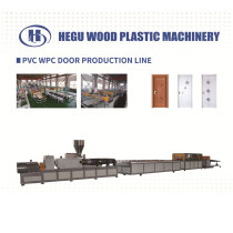 Wood Plastic Composite PVC WPC doors making machine