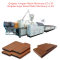 Ultrashield PE WPC Decking Co-extrusion Making Machine Using 70% Wood and 30% Waste Plastic
