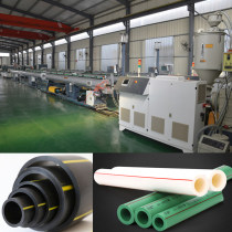 315-630mm SJ120  HDPE PP PPR Plastic pipe extruder making machine