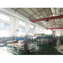 2100mm co-extrusion  automatic PP hollow corrugated sheet making machine  testin for Iran customer