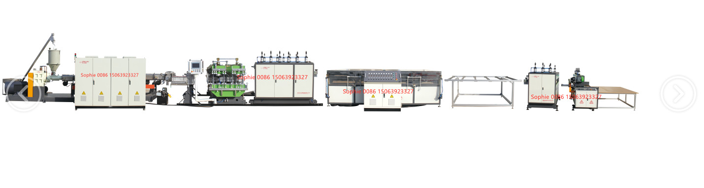 Tongsan PP hollow corrugated sheet machine