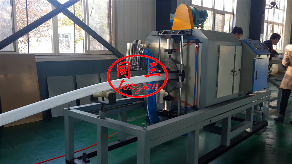 double wall corrugated pipe cutting machine