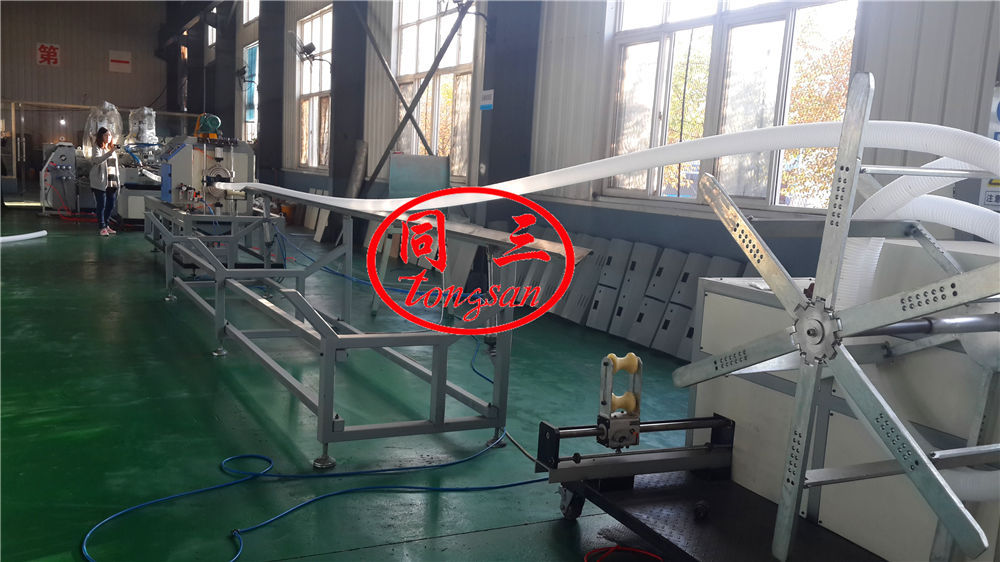 double wall corrugated pipe production plant