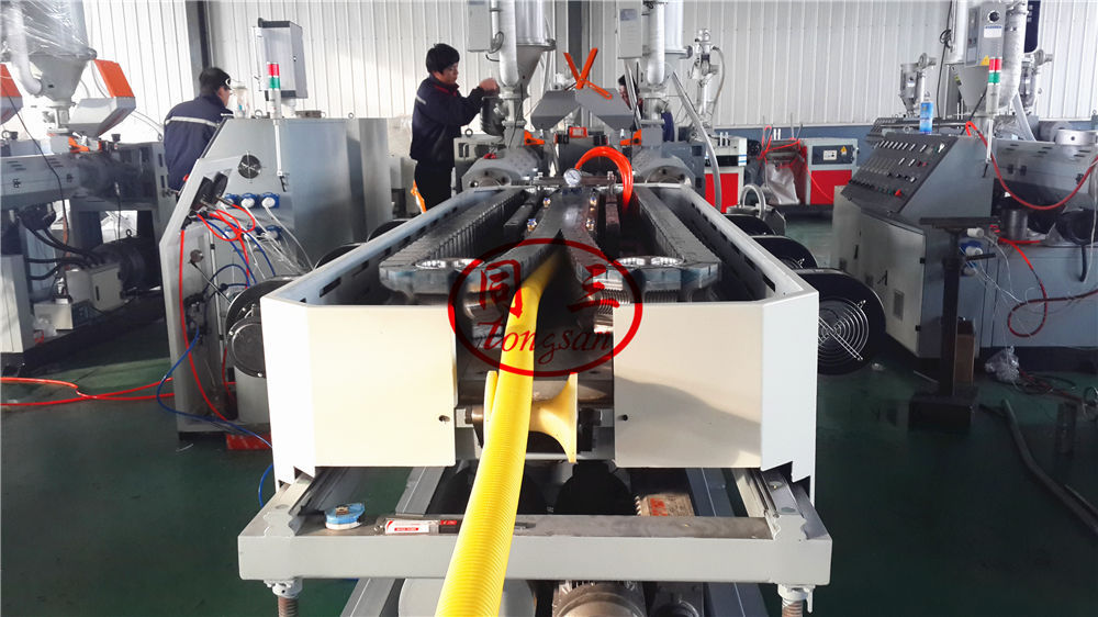 vacuum forming machine for double wall corrugated pipe