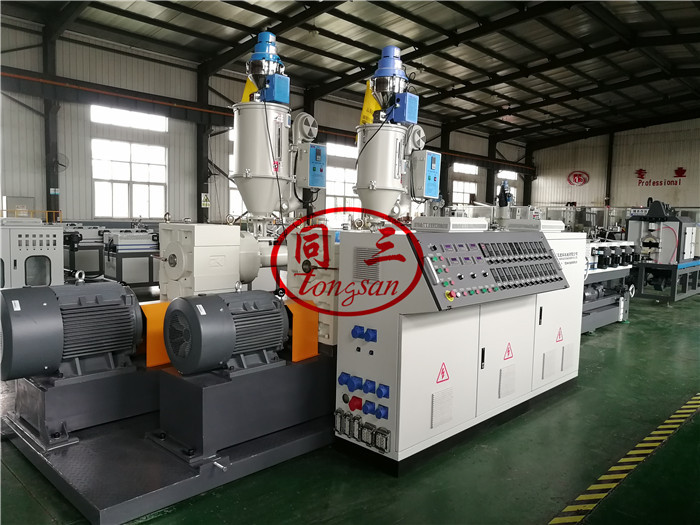 double wall corrugated pipe extruder machine