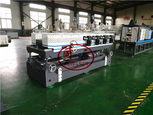double wall corrugated pipe extruder machine
