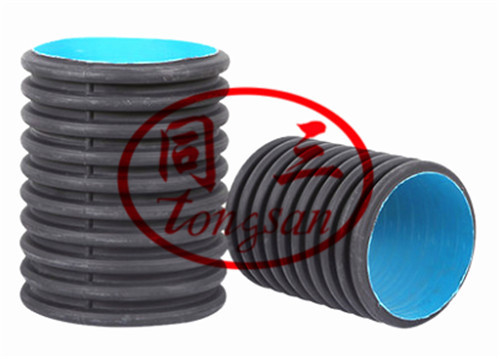 pe double wall corrugated pipe