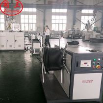extrusion line for hdpe corrugated electrical tube