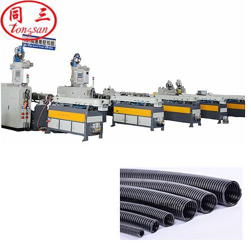 pp corrugated pipe production line