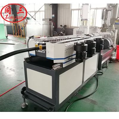 pp corrugated pipe production line machine cost supplier factory