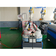 Myanmar Customer 8.5-50mm High Speed Corrugated Pipe Machine Testing