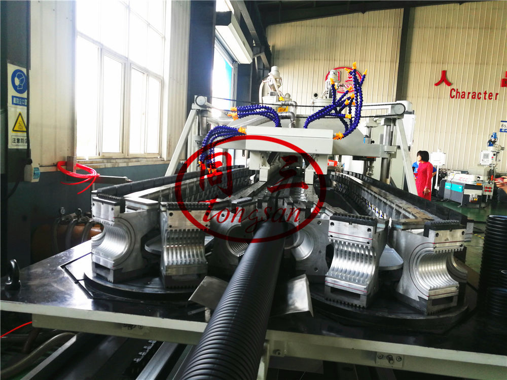 vacuum forming machine for double wall corrugated pipe