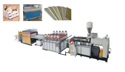 Turnkey WPC Production Machine For Making WPC Products By Plastic and Wood Fiber
