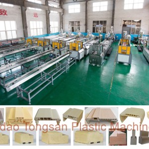 Wood Plastic Composition WPC Machine Extruder Manufacturer Supplier