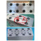300mm 600mm pvc wpc wall panel making extrusion machine / pvc wpc profile production line