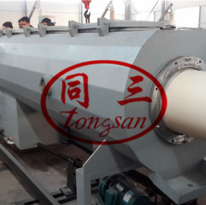 50-250 mm plastic PVC pipe extruder making machine with CE