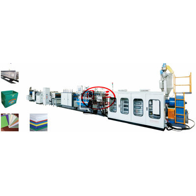 Pp Hollow Corrugated Sheet Making Machine/Pp Sheet Production Line/Extruder From China