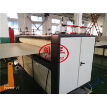PP polypropylene twin wall corrugated hollow sheet board extrusion line machine