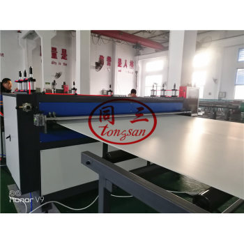 PP polypropylene twin wall corrugated hollow sheet board extrusion line machine