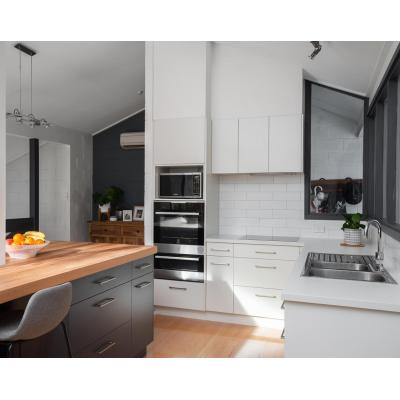 Australia townhouse project melamine and painting kitchen cabinet on sale