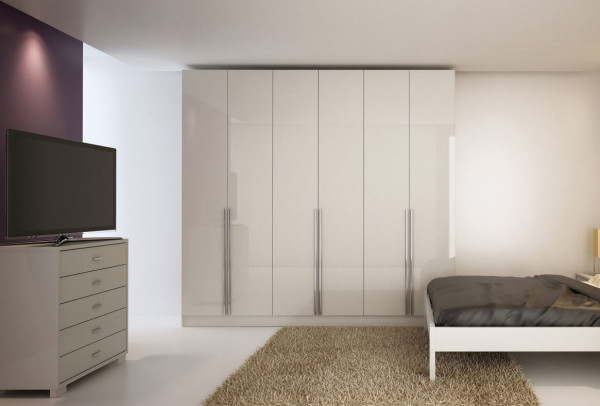 Modern plywood wardrobe in bedroom cabinet for sale