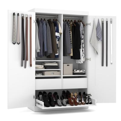 custom made bedroom cheap price lacquer shaker door wardrobe