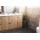 Plywood wooden apartment bath vanity cabinet with sink for sale