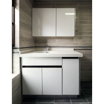 House project high gloss lacquer bath vanity cabinet