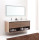 Particle board chipboard wood grain melamine bath vanity cabinet