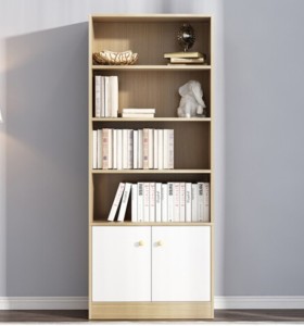 Home living room wooden modern bookshelf cabinet