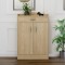 Wooden plywood shoe shelf cabinet storages with doors