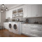 l shaped laundry room cabinets makers design set