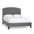 Fabric modern beds queen size with fabric beds headboard