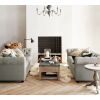 Classic fabric chesterfield button sofa on sale