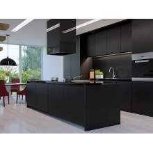 How about black kitchen design?