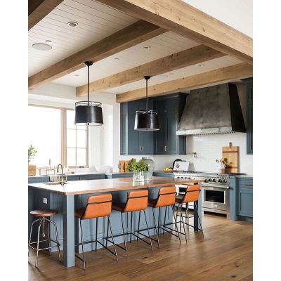 Marco puerta color azul agitador muebles de cocina diseño gabinete tipo