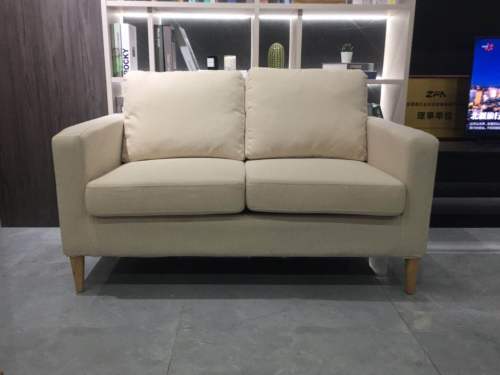 Diseño de sofá de tela KD barato a la venta con instalación simple
